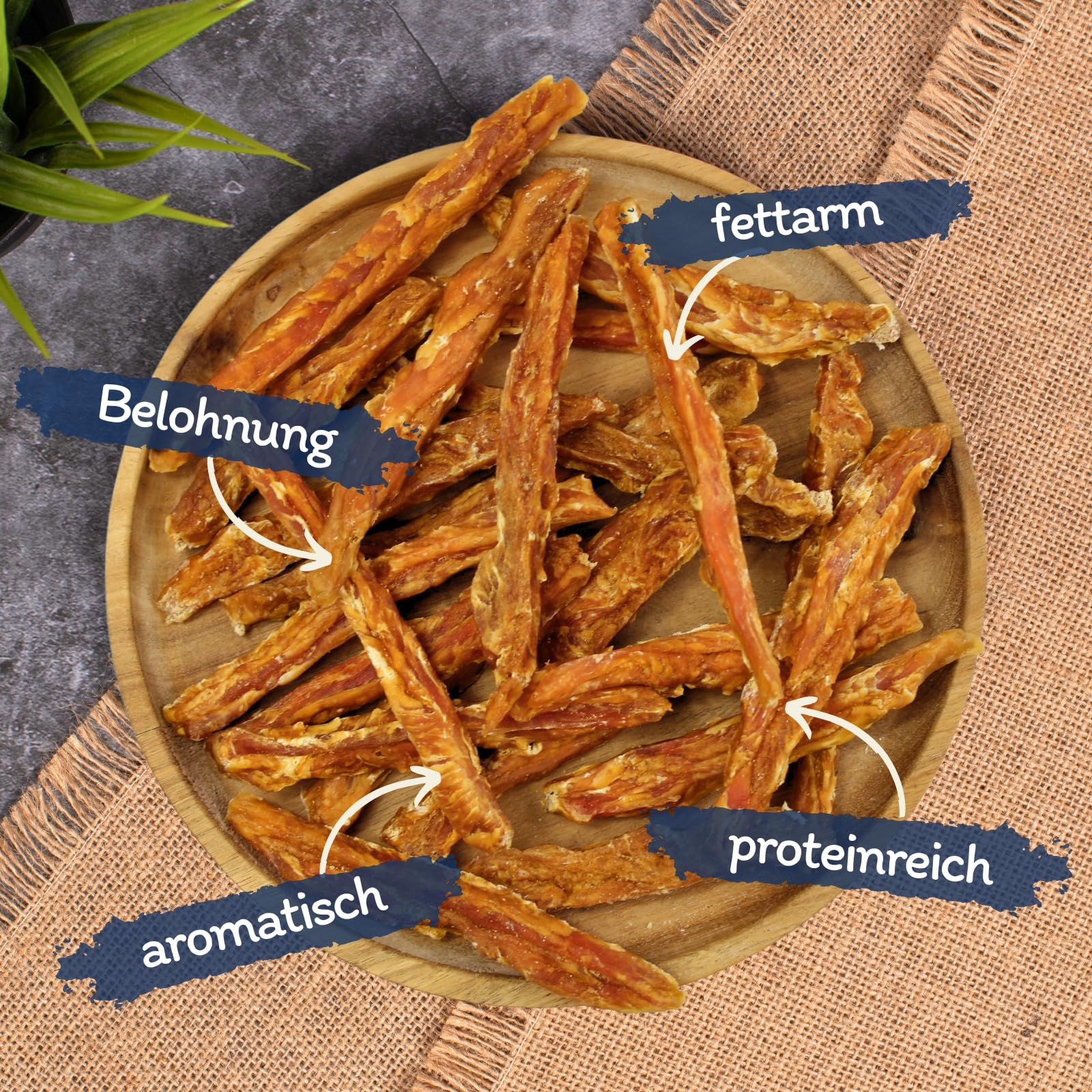 Lyra Pet® 5 kg Hühnerbruststreifen - Kausnack für Hunde | Leckerli für Hunde – Proteinreicher Kauartikel mit Huhn – Idealer Belohnungs- und Trainingssnack – Gut verträglich