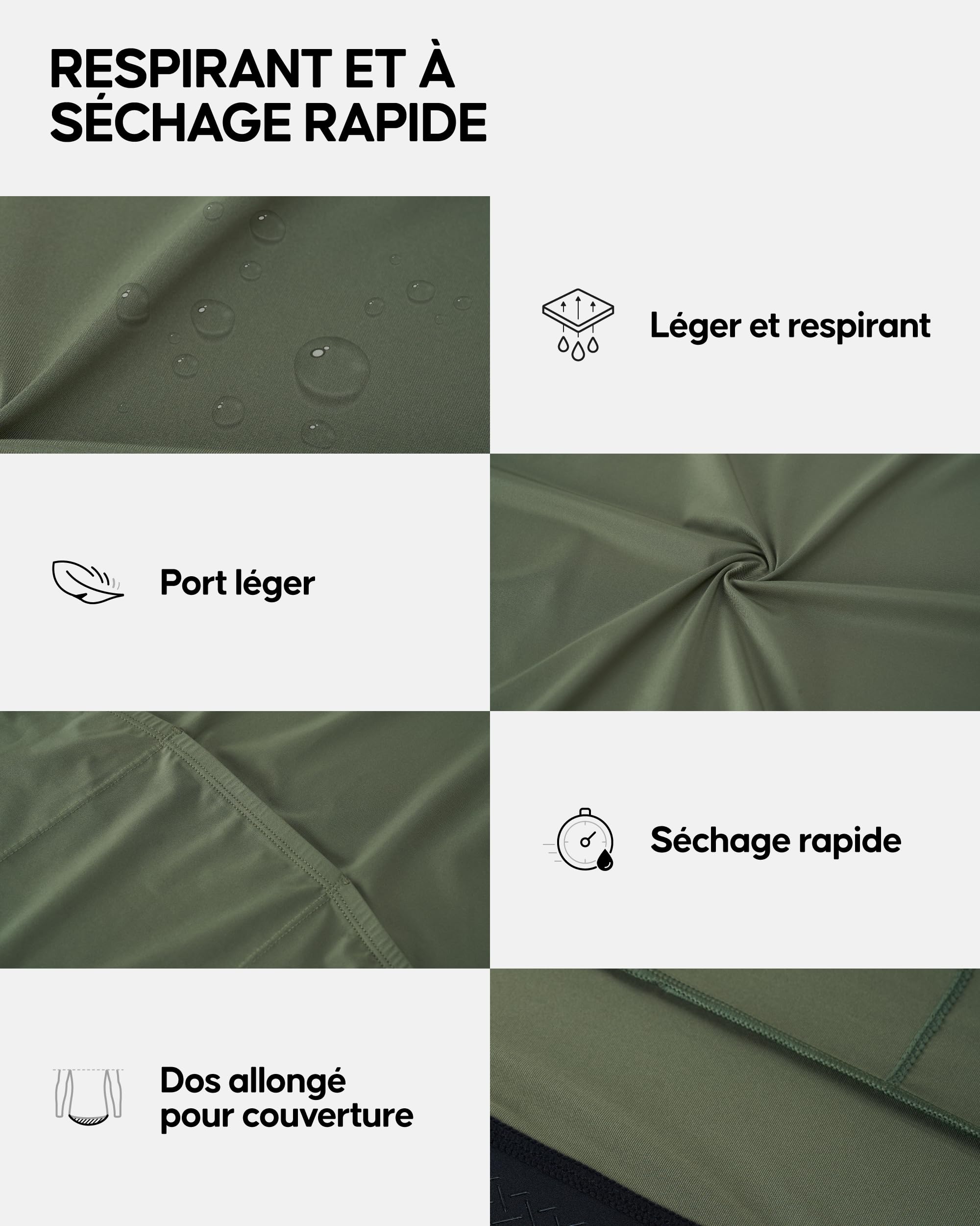 DANISH ENDURANCE Maillot Cyclisme Manches Courtes, Poches Arrières, Respirant & Léger, Vélo Homme