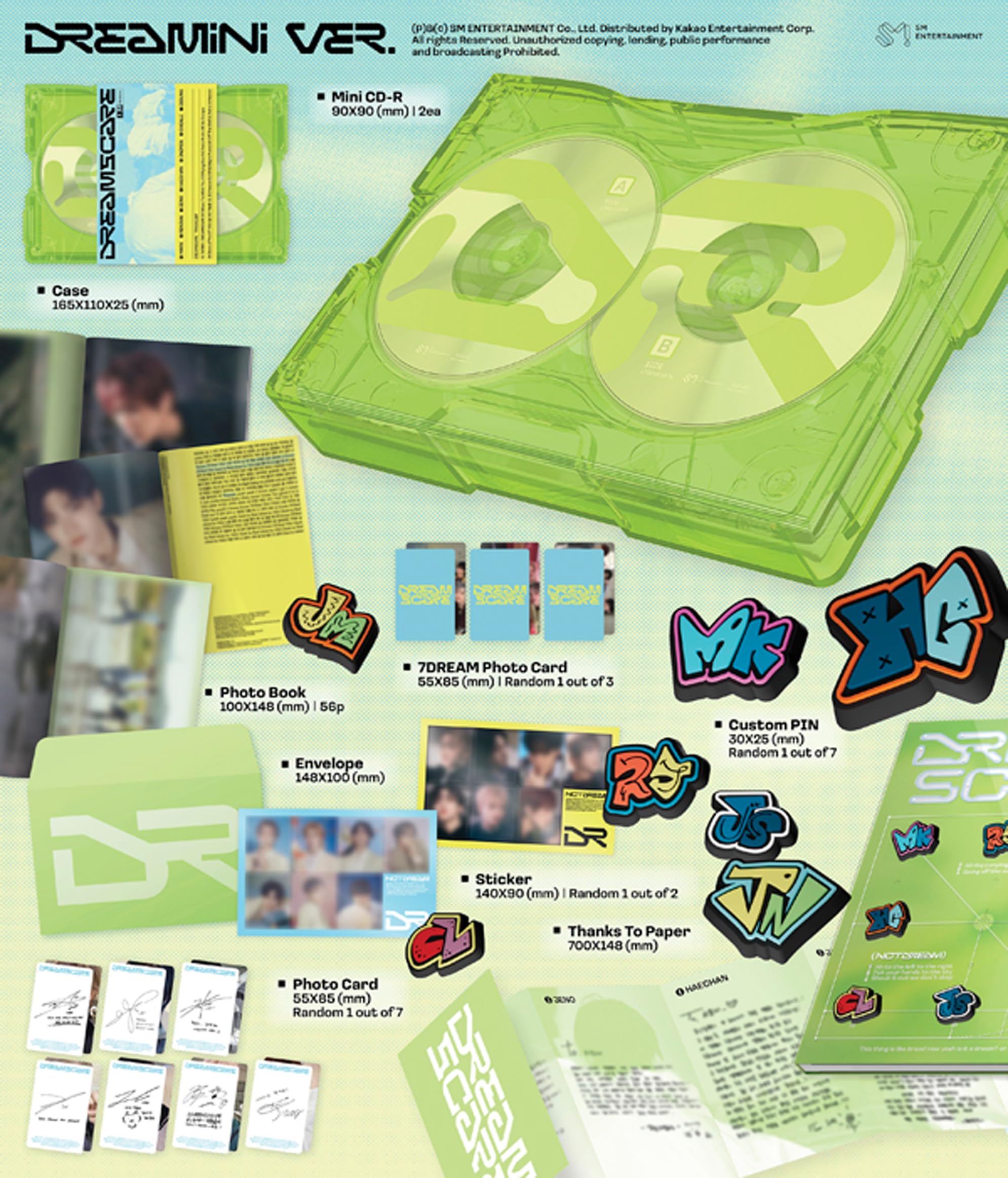 NCT DREAM DREAMSCAPE 4th Album (DREAMini Ver) : Amazon.in: Home