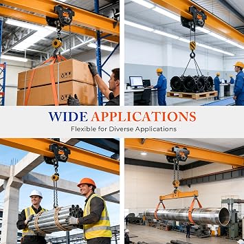 I Beam Trolley 3 Ton Manual Adjustable