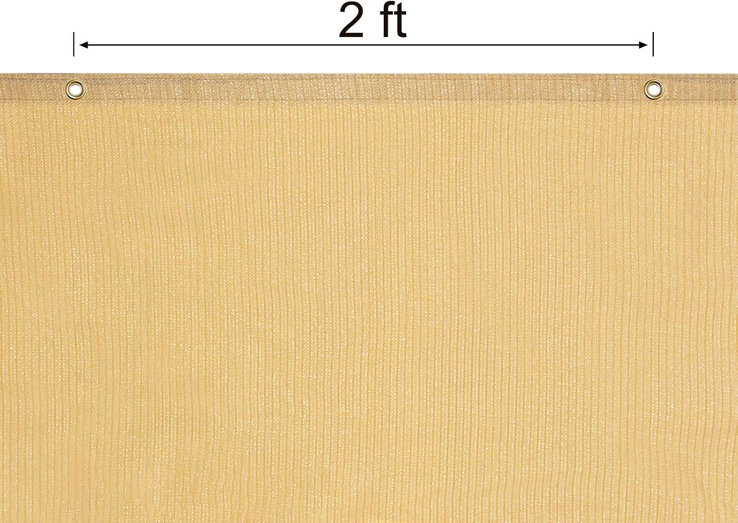 DOEWORKS Shade Cloth, 6'x10' UV Block Sun Shade Canopy with Grommets for Outdoor Pergola, Patio, Garden Deck