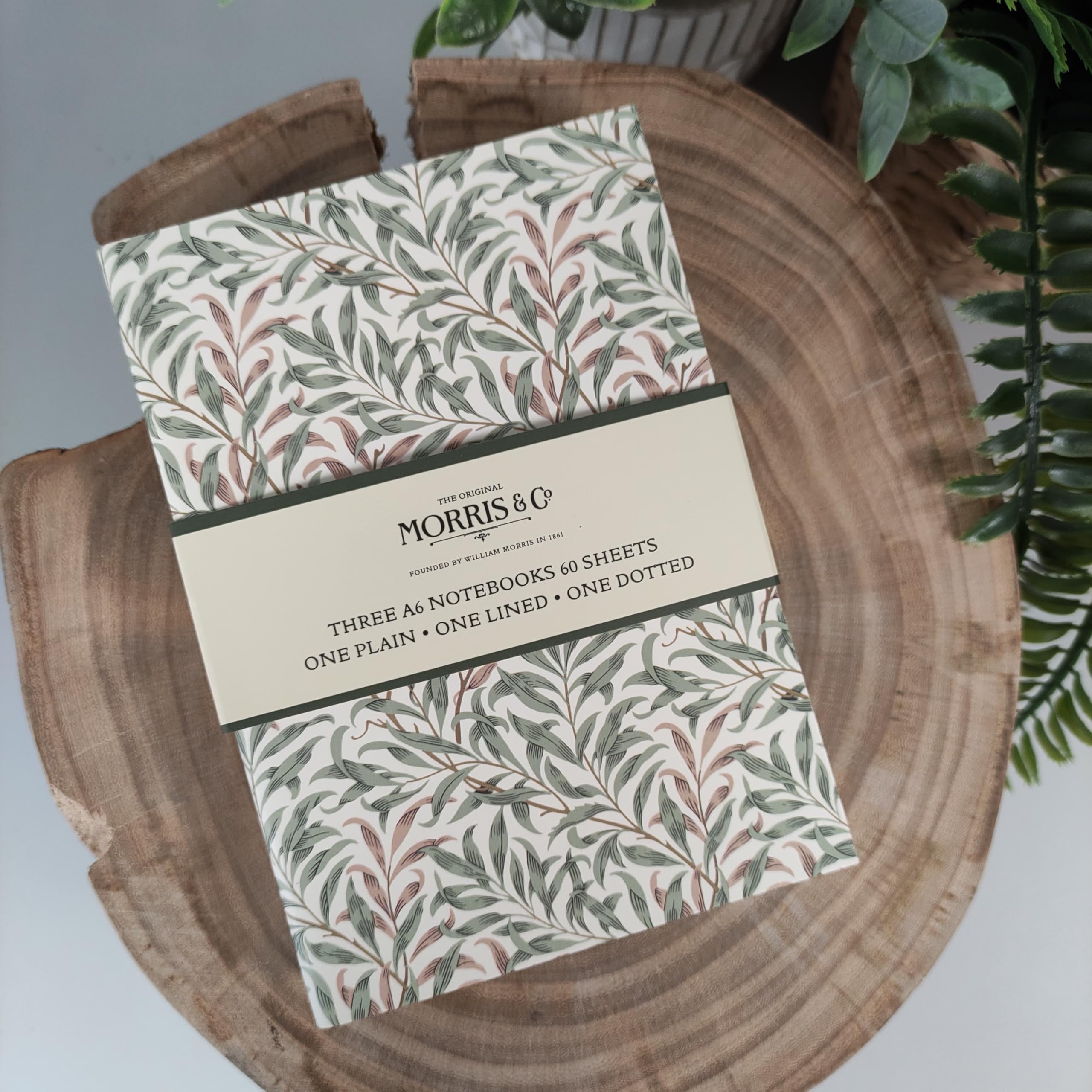 William Morris Stationery - (William Morris - 3 x A6 Notebooks  