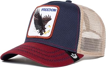 Mesh Giraffe Trucker Snapback Cap