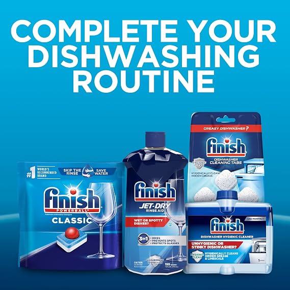 FINISH Classic - 60ct - Dishwasher Detergent - Powerball