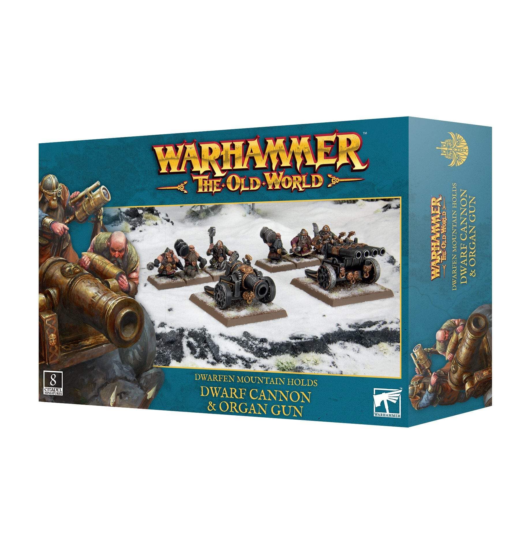 Games Workshop - Warhammer - Dwarfen Mountain Holds: Dwarf Cannon & Organ Gun