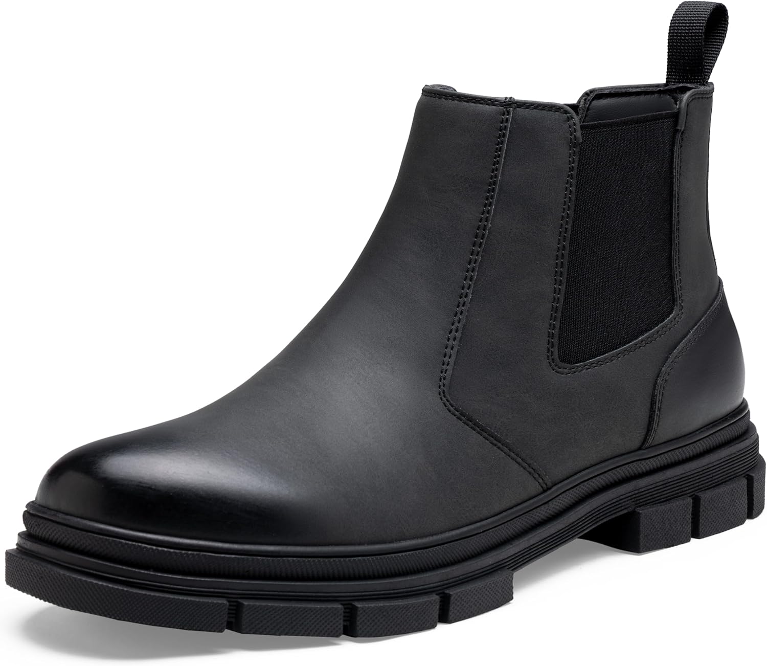 Jousen Chelsea Boots Men Casual Slip On Boots for Men Ankle Dress Mens Boots
