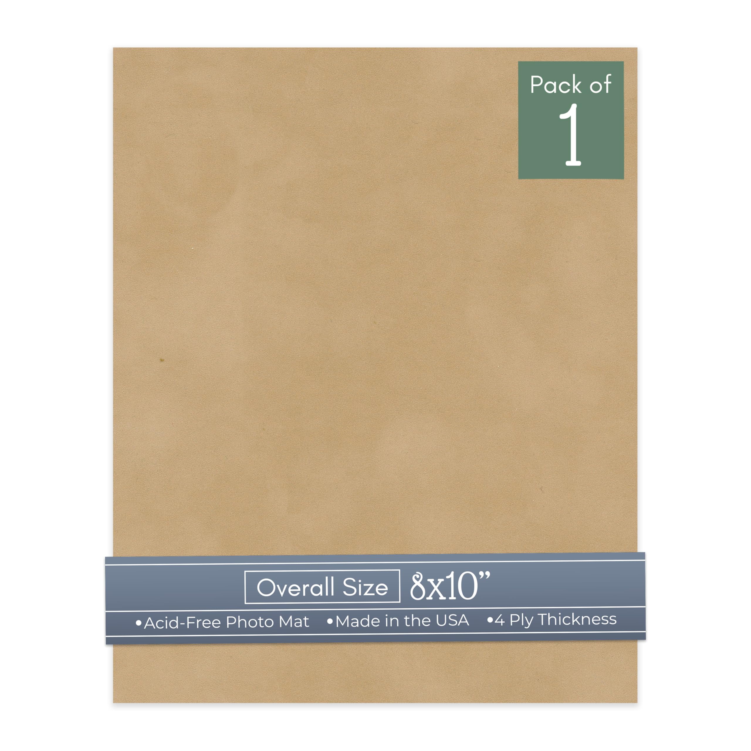 CountryArtHouse Thicket Suede Acid Free 8x10 Backing Board - Uncut Photo Mat Board - 1 Sheet-picture-15