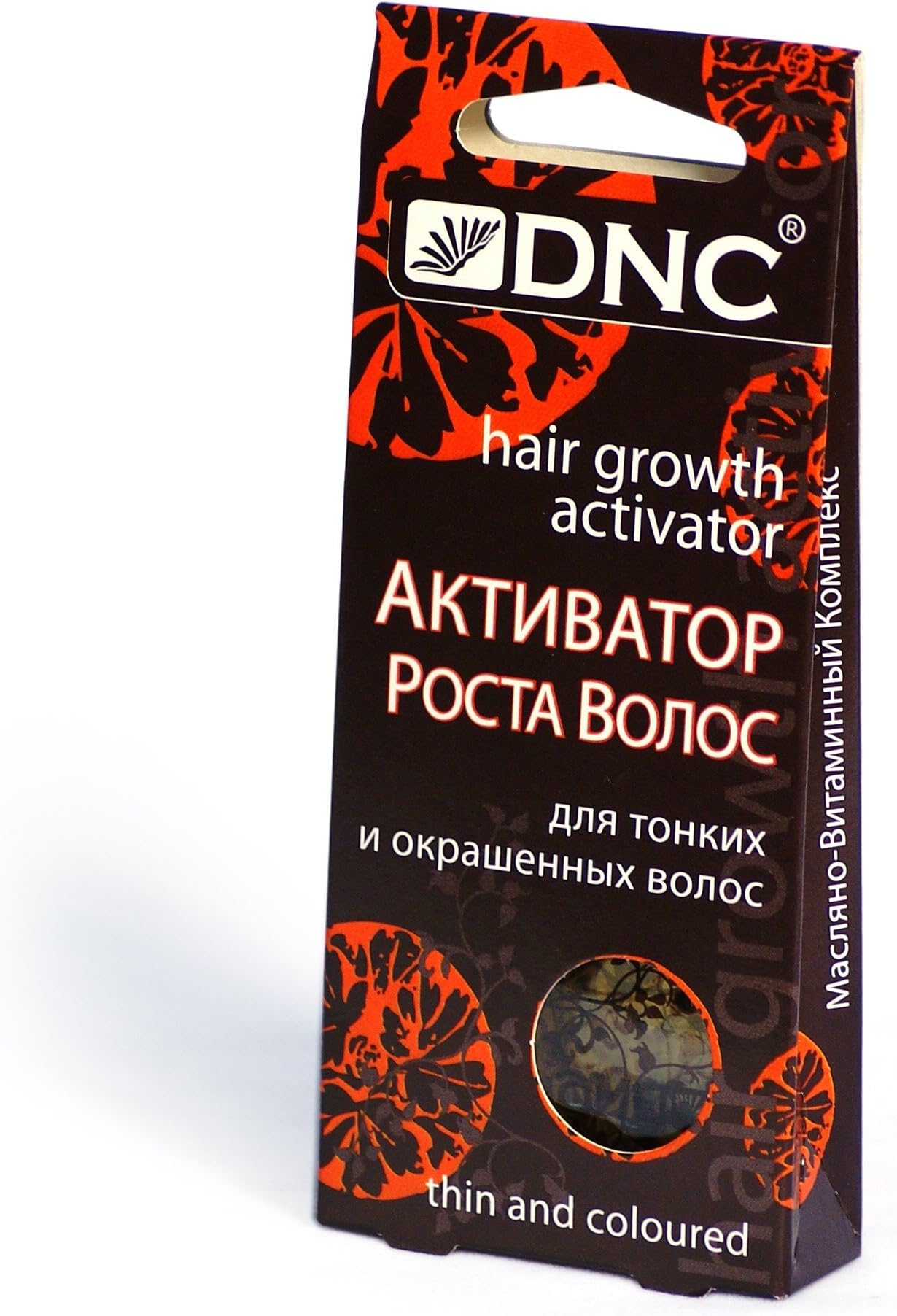 Hair growth activator 3x15 ml packs with burdock and castor oil produced by DNC
