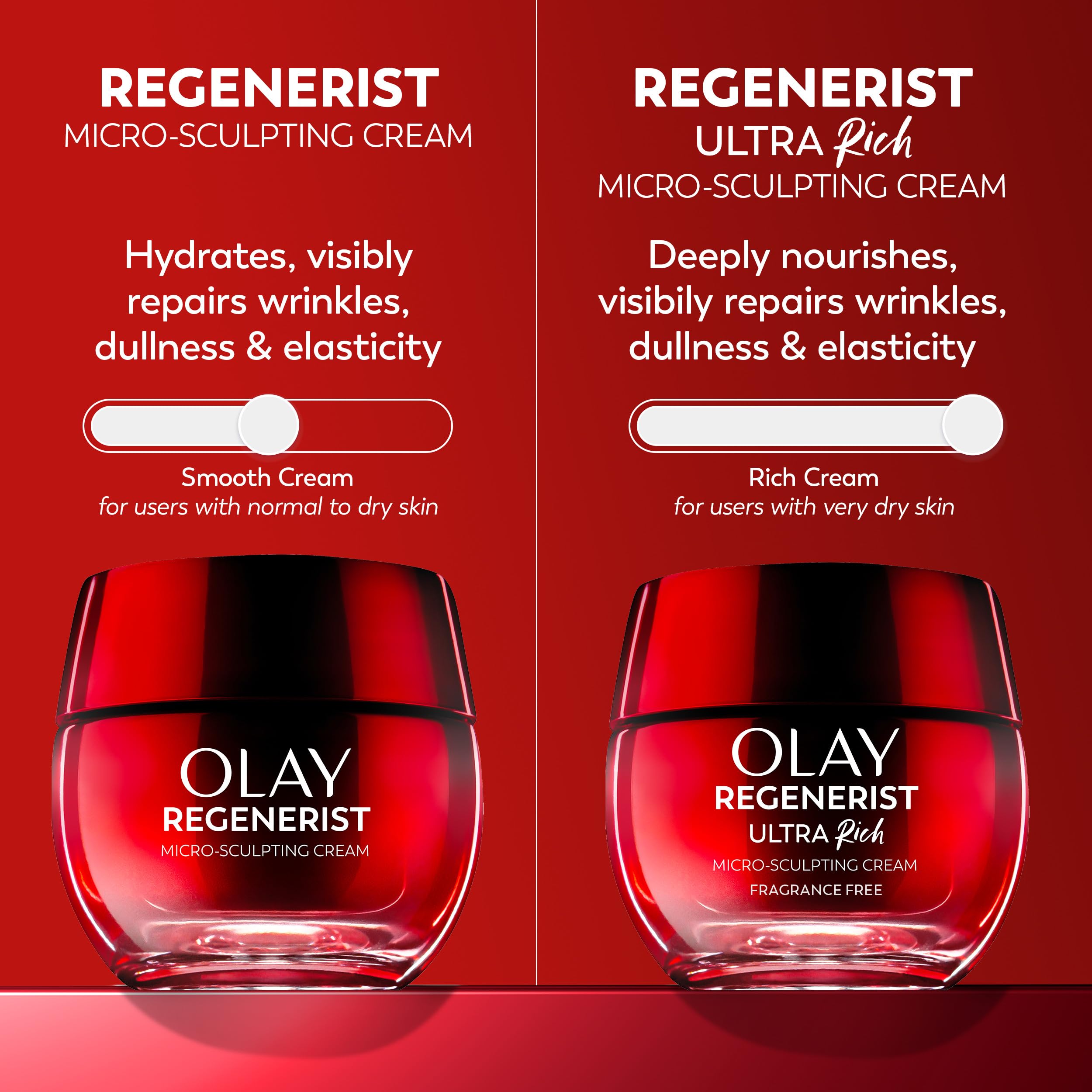 Olay Regenerist Ultra Rich Fragrance-Free Face Moisturizer, 1.7 Oz