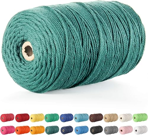 POZEAN - Hilo de macramé (656.2pies)