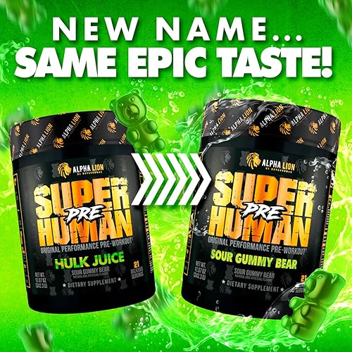 Miniatura 7 de Alpha Lion Preentrenamiento superhumano aumenta la fuerza y la resistencia energía potente y limpia sin choques 21 porciones jugo de Hulk