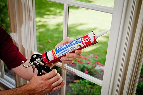 Miniatura 6 de Red Devil 0820 sellador 100 de silicona grado arquitectónico 0826