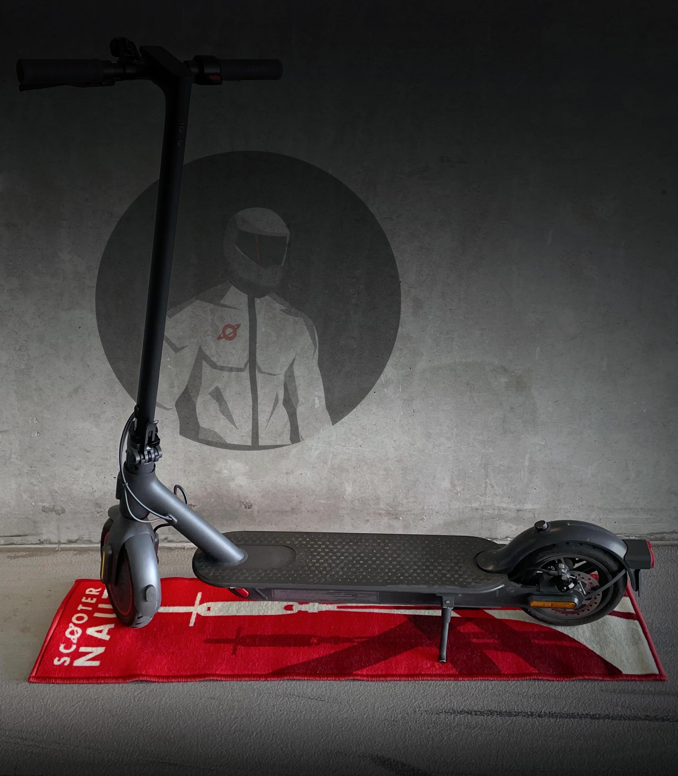Tapis pour Trottinette Electrique - Scooternaut Red Planet