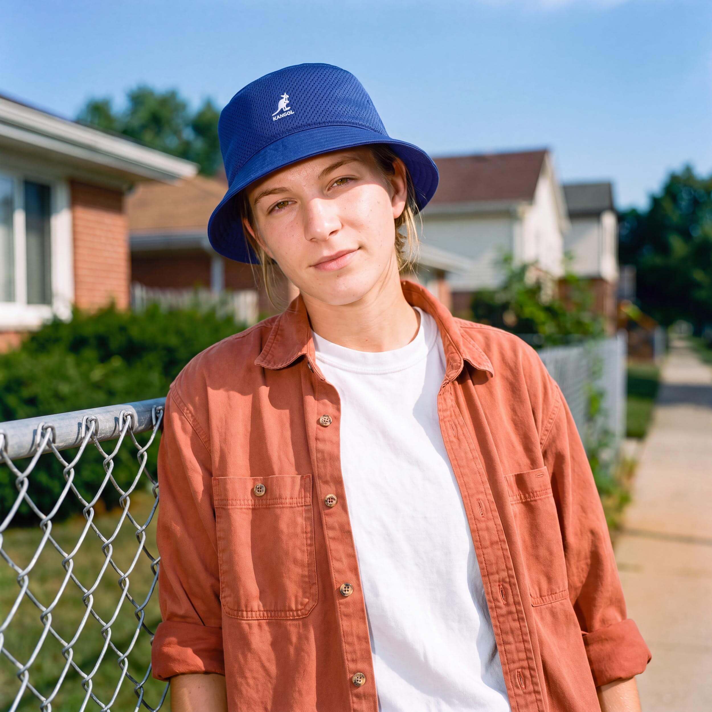 Kangol Coordinates Bucket Wendehut Fischerhut Anglerhut Sommerhut Sonnenhut Stoffhut Damen/Herren - mit Futter Sommer Frühling-Sommer