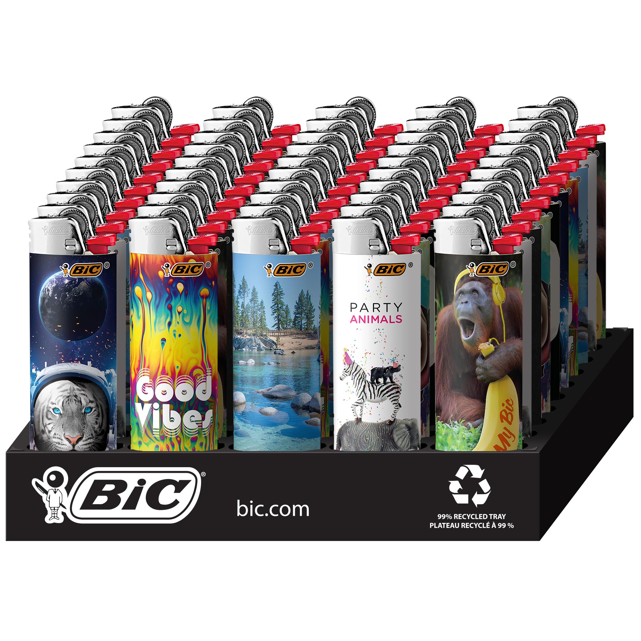 Special Edition Favorites Series Lighters, 50-Count Tray