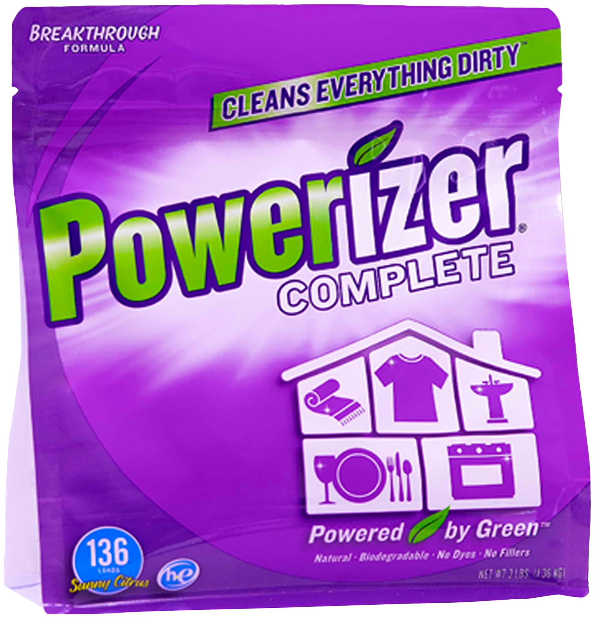 Powerizer Complete Dishwasher Detergent Powder