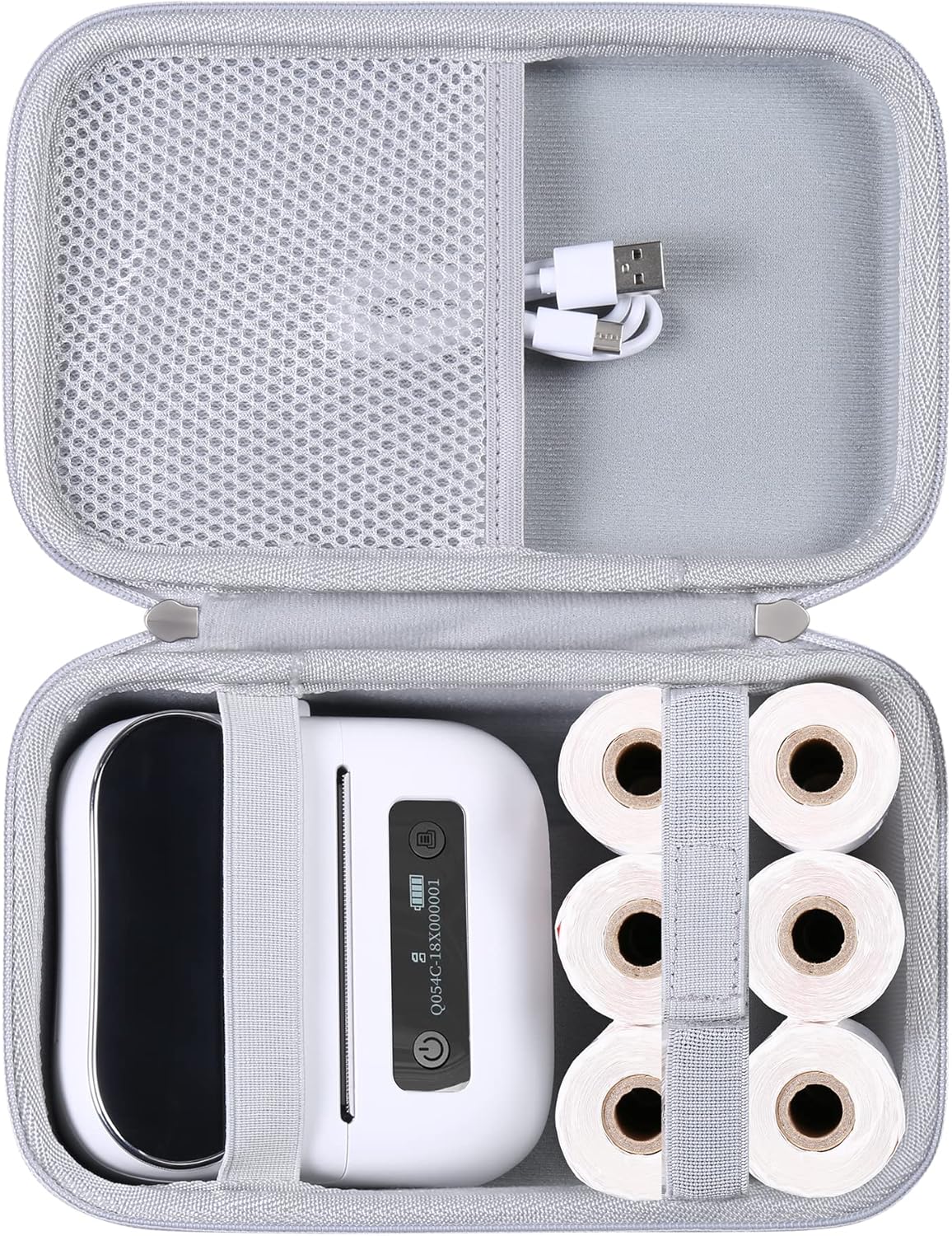 khanka Hard Case with m221/M220/M110/m110s Label Maker Portable Bluetooth Label