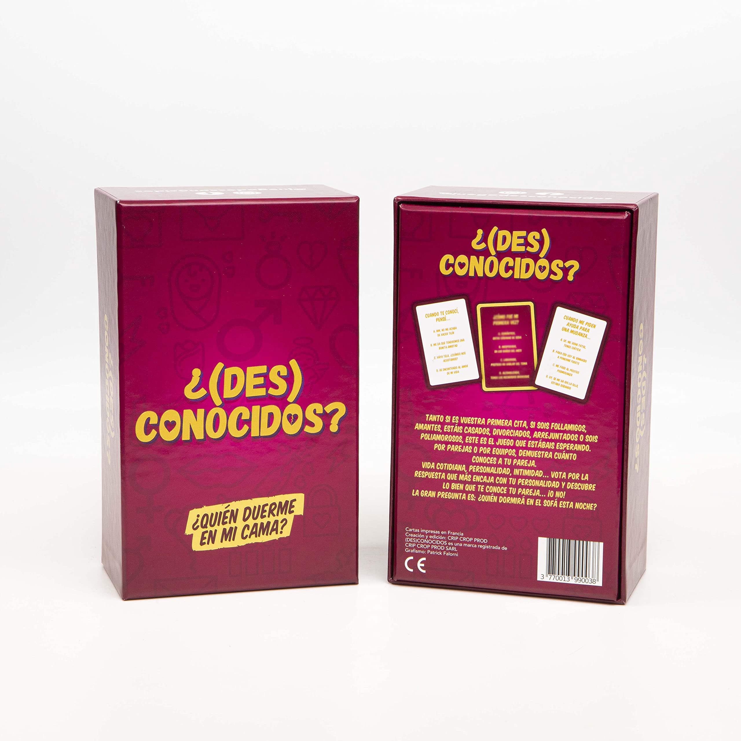 Desconocidos Juego De Parejas, 220 Cartas De Preguntas, Regalo Original Para Mujer Y Hombre, San Valentín Y Aniversario