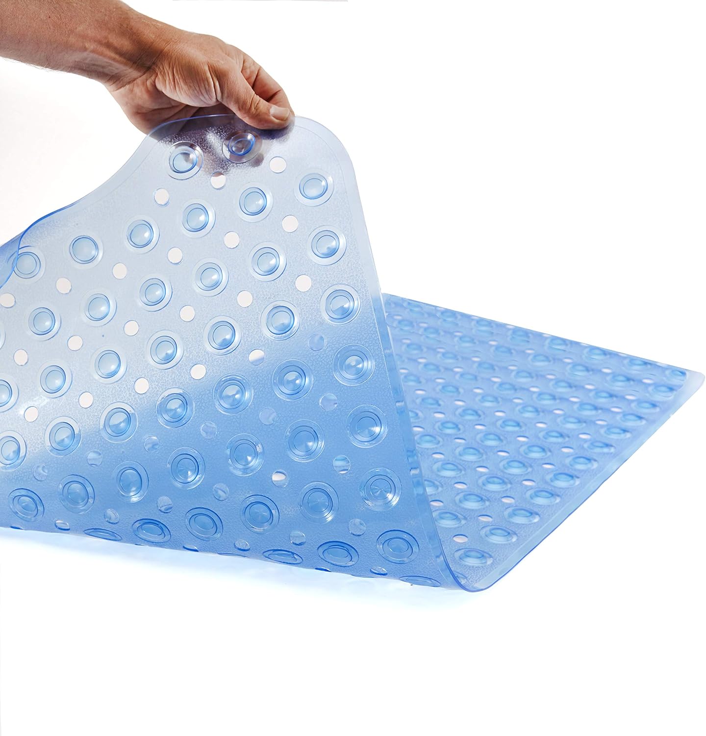 Extra Long & Square Mats (39”L x 16" W, Blue)