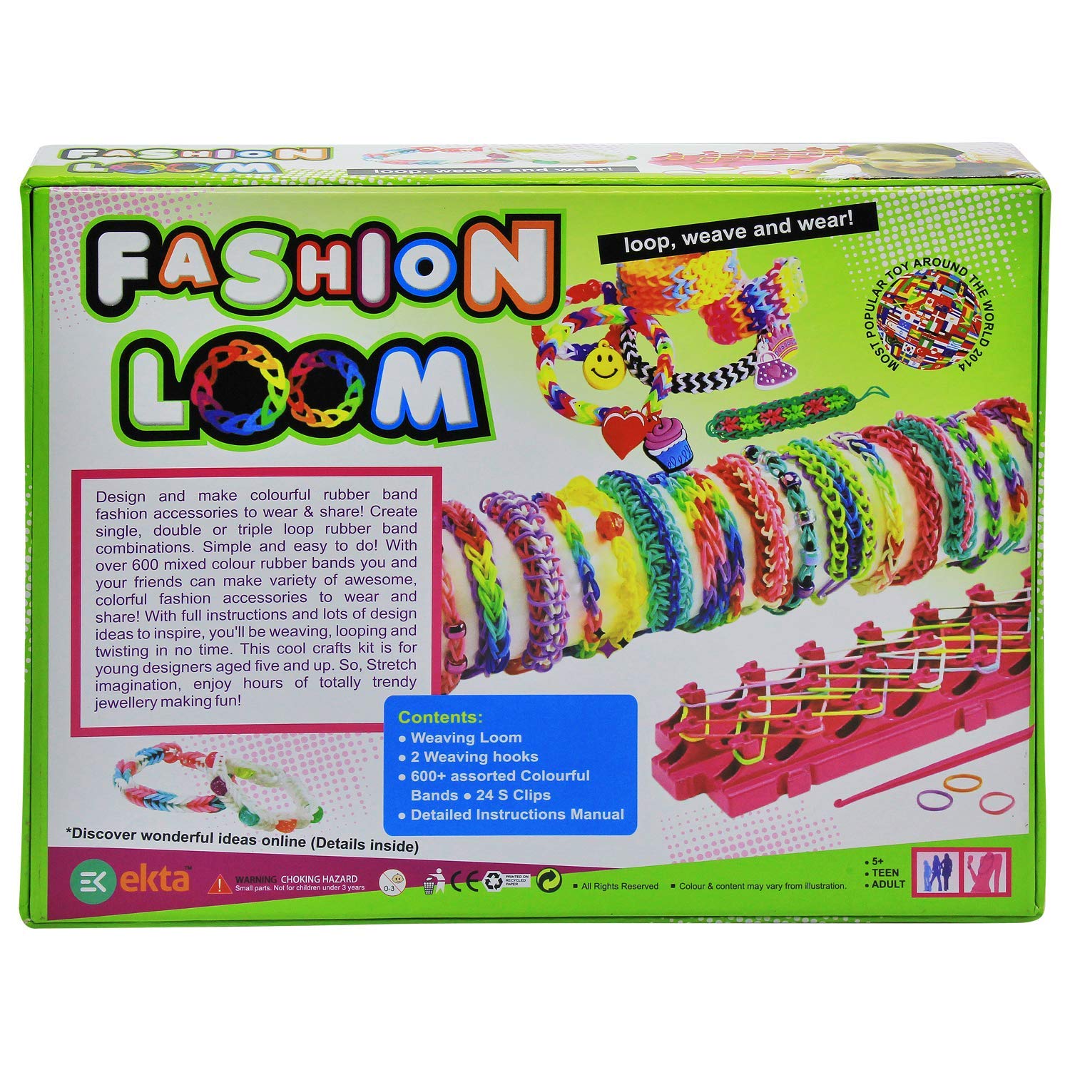 BKDT Marketing Jewellery Boutique-Fun Game-Multicolour Beads-Make Beautiful Necklace,Fashionable Bracelets & Funky Earrings-Making Kit for Girls-Beads for Jewellery Making,Raksha Bandhan Gifts - Image 3 thumbnail