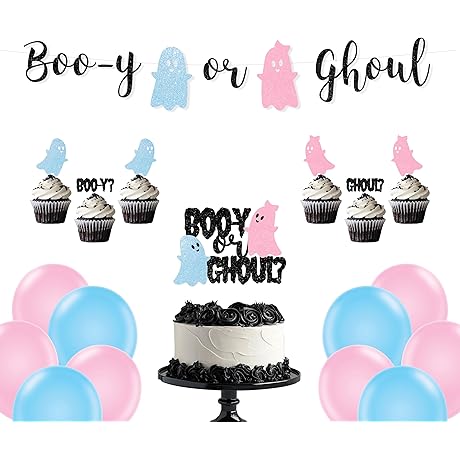 Babyboo Cake Topper: The Ultimate Halloween Baby Shower Accessory