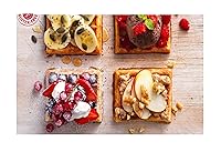 Vista 2 de Schar Waffles dorados sin gluten, paquete de 4 3 unidades (12 gofres en total)