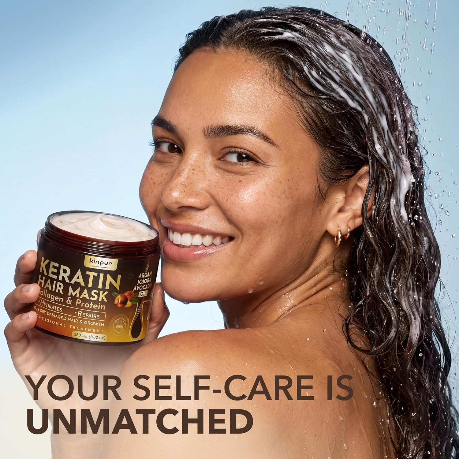 KINPUR Keratin Hair Mask for Dry and Damaged Hair