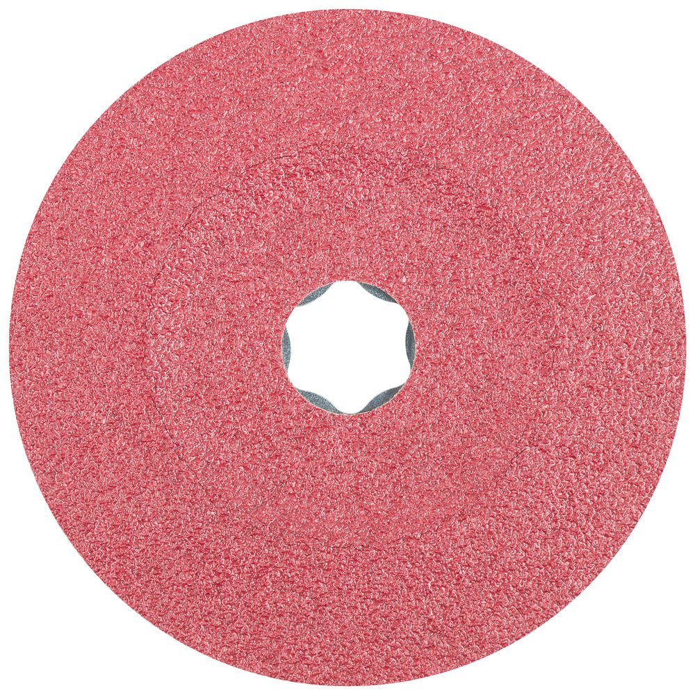 PFERD 40700 Combiclick Fibre Disc, Ceramic Oxide CO, 4-1/2
