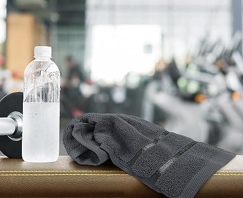 Miniatura 6 de Utopia Towels - Juego de 12 paños de lavado de viscosa de lujo (12 x 12 pulgadas), 100% algodón hilado en anillo, altamente absorbentes y suaves al