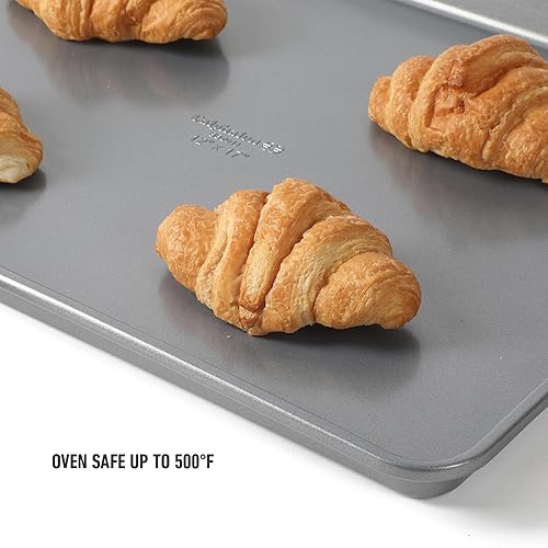 Miniatura 7 de Calphalon Titan Steel Core - Bandeja antiadherente para galletas (2 piezas, 12 x 17 pulgadas)