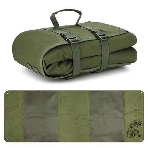 Shooting Mat, Non-Slip Moisture-Proof Folded Pad with Carry Strap for