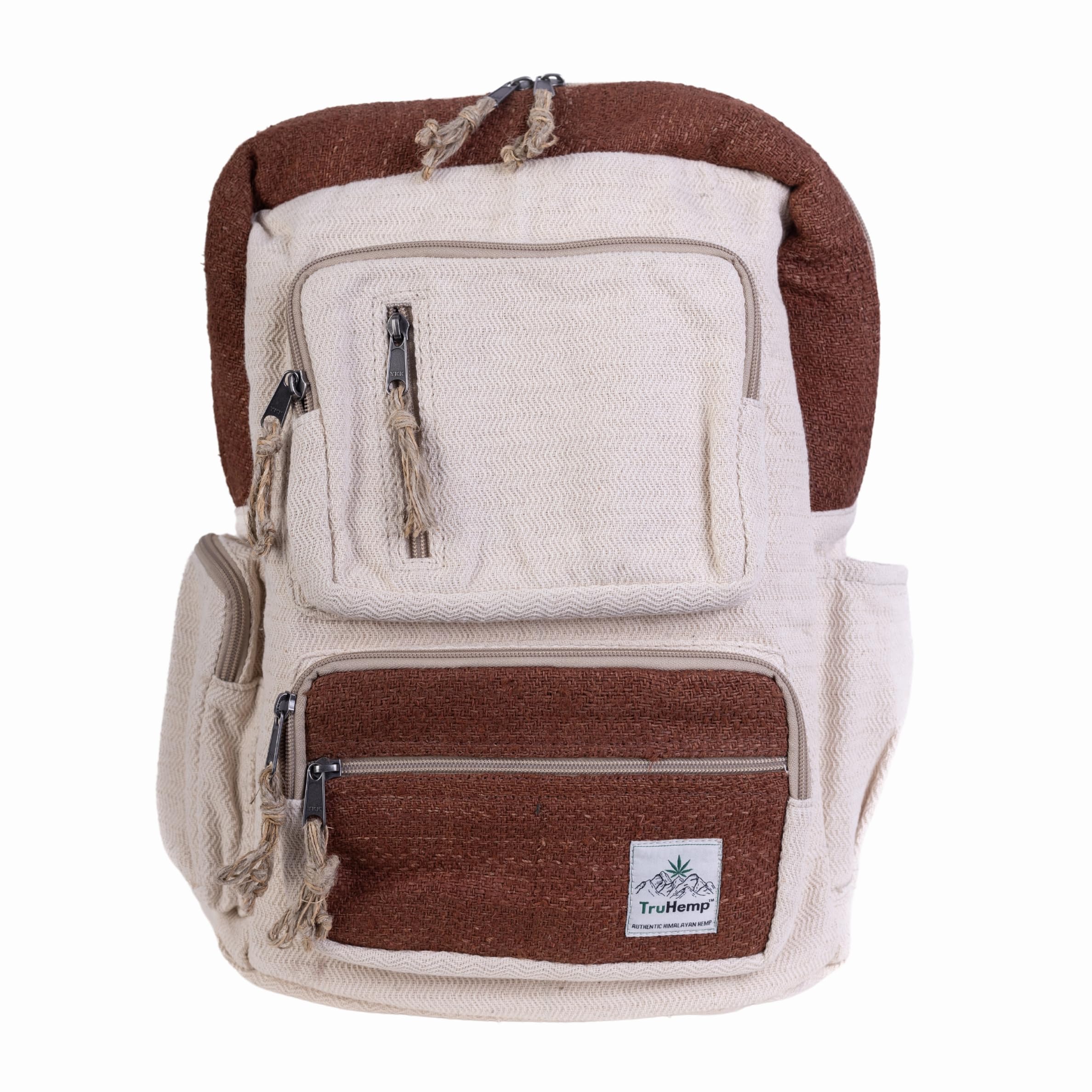truhemp Traveller Hemp Backpack with Six Compartments | Durable Backpack with Cotton Lining and Secure Closures | 17L capacity-picture-25