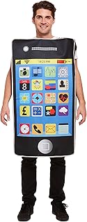 Henbrandt Adult Unisex Smart Phone Novelty Fancy Dress Costu