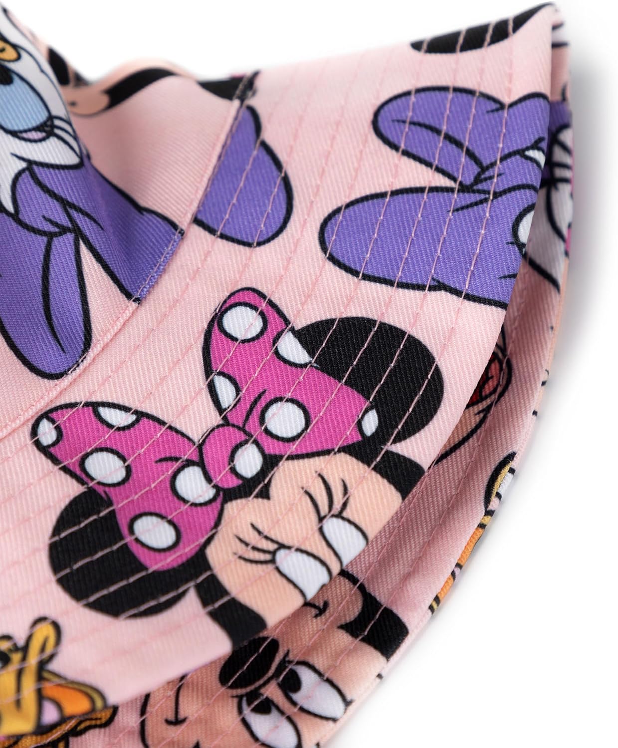 Disney Minnie Mouse Girls Pink Hat & Cap Set | Lightweight Character Hats | Sun Protection