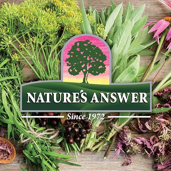 Nature's Answer Black Walnut Hull Extract Alcohol Free 1 Fluid Ounce | Natural Cleanser | Promotes Overall Wellbeing