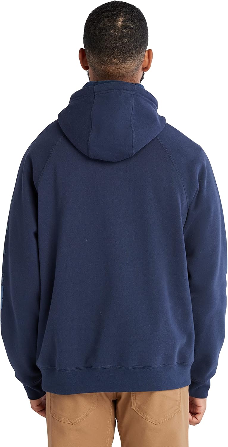 Timberland PRO Men's Hood Honcho Sport Pullover Hooded Sweatshirt, Navy, Large - Image 4