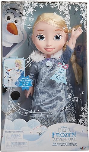 Miniatura 6 de Disney Frozen Muñeca Elsa Tradiciones Cantando