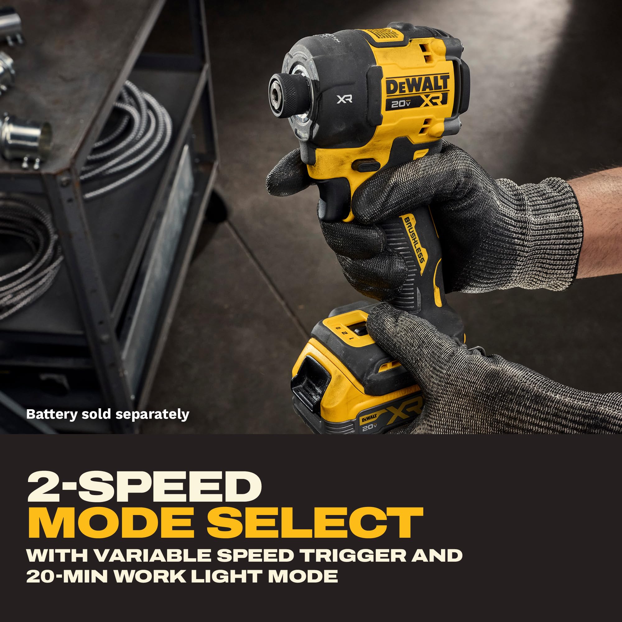 DEWALT 20V Impact Driver - Hydraulic Power -5 DEWALT 20V Impact Driver - Hydraulic Power -5