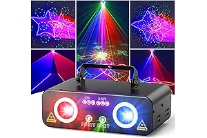 5-in-1 Laser Lights for DJ, Party, and Stage Performances: The Ultimate Light Show Experience