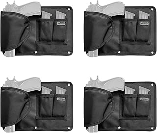 Pistol Holder Magazine Pouch for Gun Safe Organizer,Reinforced Pistol Holster Magazine Holders Combination for Gun Cabinet Gun Safe Accessories Storage - NEXT STATION