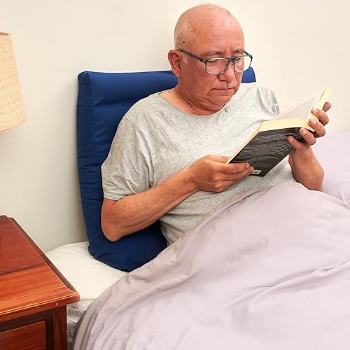 Miniatura 7 de Circa Air Funda de almohada de cuña Funda de cama para cuña inflable (24 x 24 x 8) ultra suave, 100% microfibra con cremallera, lavable a máquina,