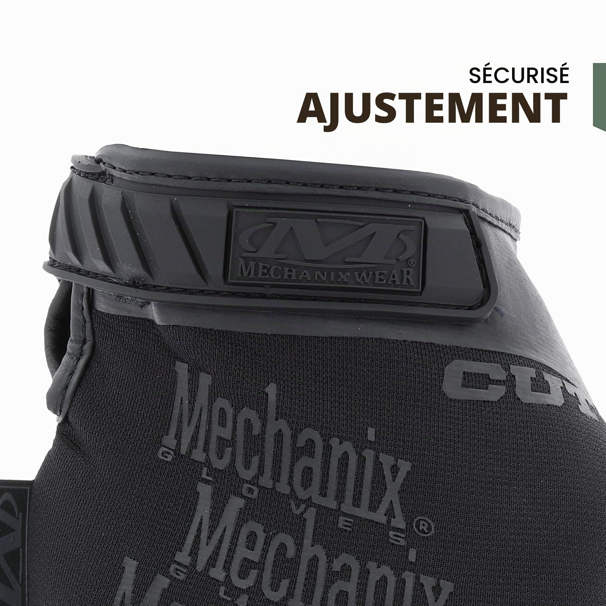 Mechanix Wear Gants Tactical Specialty Pursuit D5 (L, tout noir)