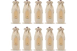 Burlap Wine Bags | Ideal Wine Bottle Covers | Perfect for Gifting
