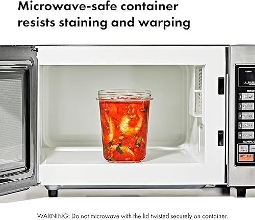 Miniatura 6 de OXO Good Grips Twist & Stack Contenedor  5 oz  Paquete de 3