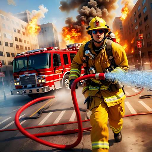 Fireman Rescue Mission Firefighter Rescue Mission- City Fire Truck Emergency Ops - App on ...