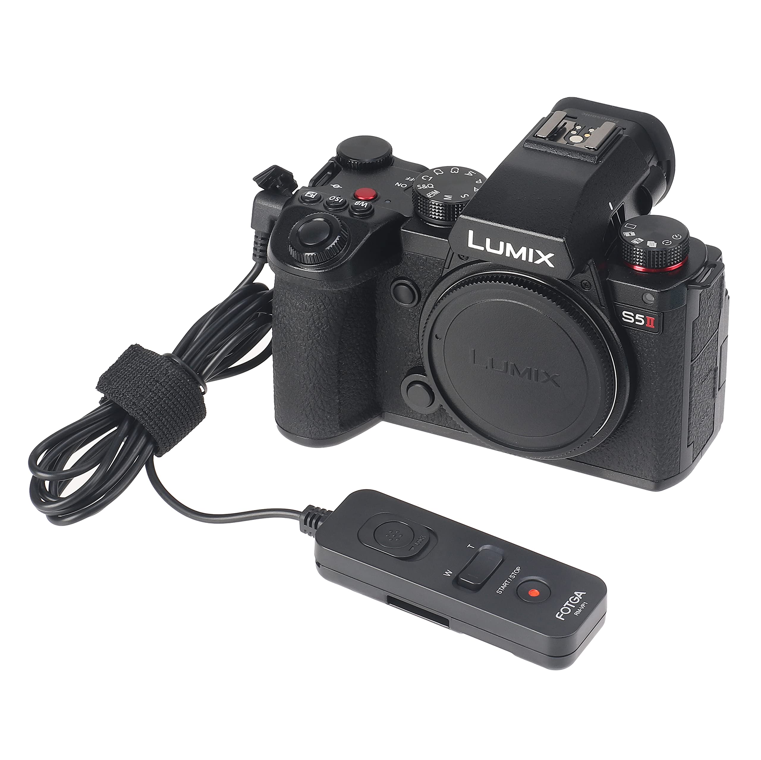 Fotga 39.4" Remote Control Shutter Release Cords Cable For Panasonic Gh2 Gh3 Gh4 Gh5 Gh5s Rmvp1