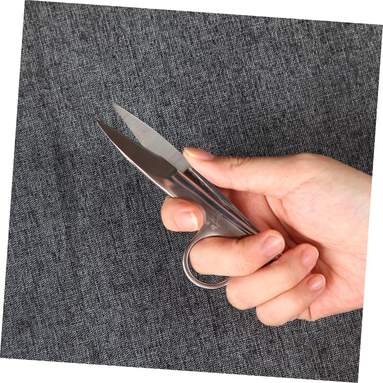 EXCEART 3stücke Edelstahl Fadenschneider Förmige Fadenschere Für Sticken Und Nähen Tragbar Komfortabler Griff Langlebig Und Praktisch Für Stoffe Und Handarbeiten