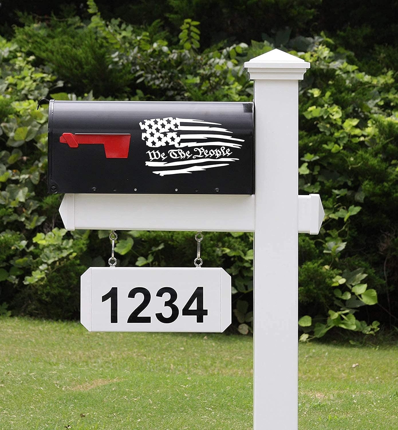 MAZ DISTRIBUTIONS – We The People Sticker – Vinyl Decal for Laptop – Removable Waterproof Sticker for Waterbottle – Useable Indoor and Outdoor for Mailbox – Easy use for Car, SUV and Van – MAZ 413 - Image 3