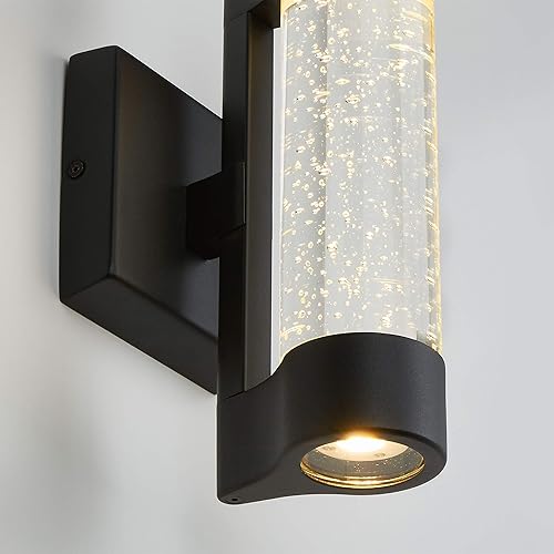 Miniatura 2 de Artika Essence - Lámpara LED de pared moderna para interiores y exteriores, color negro