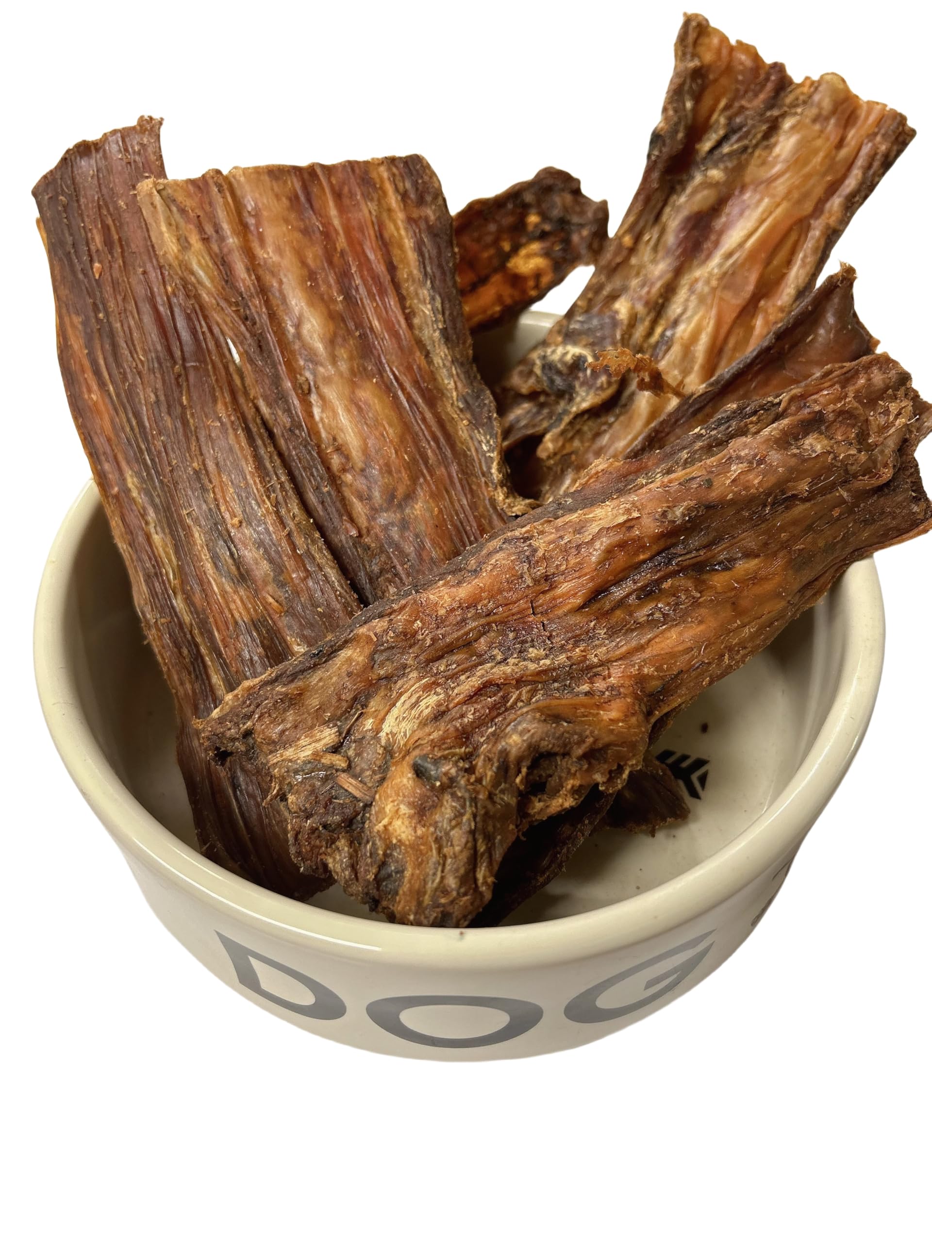 Pawkaboo® Natural Dog Chews 100% Pure Beef Gullet Sticks 6-7 inches Long 600g (40-50 sticks)